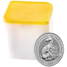 2025 Greyhound of Richmond - Tudor Beasts 1oz Platinum Coin