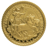 1997 Tenth Ounce Proof Britannia Gold Coin
