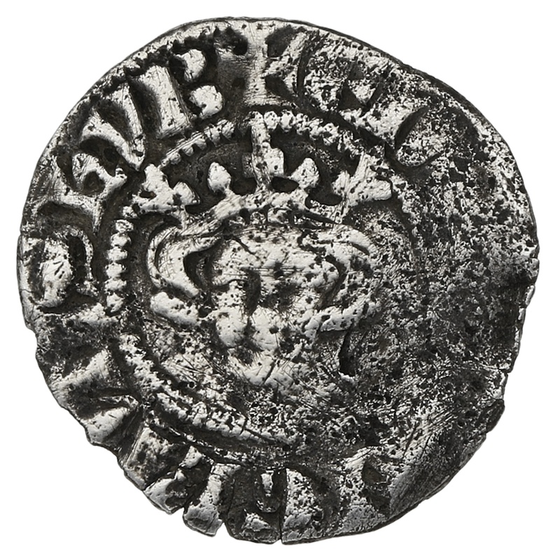 1272-1307 Edward I Hammered Silver Halfpenny