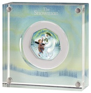 2023 The Snowman Fifty Pence Proof Silver Coin Boxed