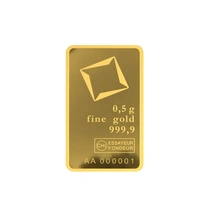 0.5g Gold Bar Valcambi