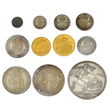 1902 Edward VII Commemorative Proof Set Boxed