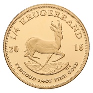 2016 Proof Quarter Ounce Gold Krugerrand NGC PF69