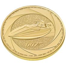 2025 Six Decades of 007, Bond of the 1990s 1oz Gold Coin