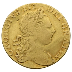 1769 Gold Guinea Coin