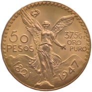 Mexican 50 Pesos Gold Coin