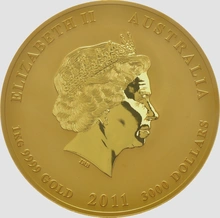 2011 Year of the Rabbit Gold Coin 1kg Perth Mint Australian Lunar Series