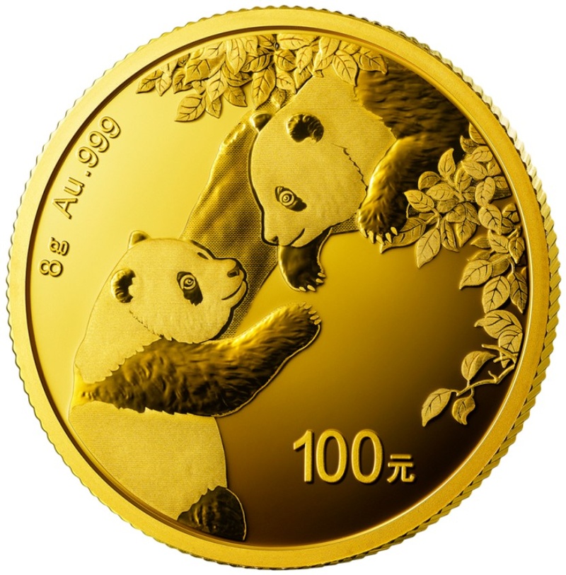 2023 8g Chinese Panda Gold Coin