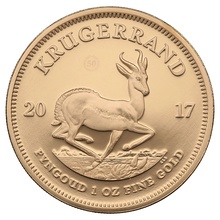 2017 Proof Krugerrand Gold Coin 1oz 50th Anniversary Privy Mark