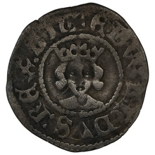 1361-1369 Silver Half Penny Coin Edward III Hammered Treaty Period