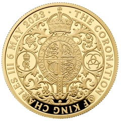 2023 1oz Gold Coronation of King Charles III Proof Coin Boxed