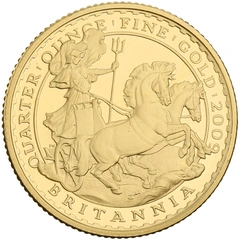 2009 Proof 1/4oz Gold Britannia Coin