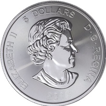 Second Hand 1oz Silver Coin Canadian Mint