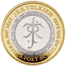 2023 JRR Tolkien Silver £2 Piedfort Proof Coin Boxed