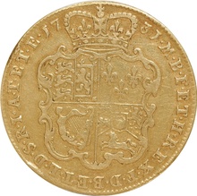1731 Gold Guinea Coin George II