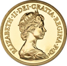 1984 Gold £5 Coin Brilliant Uncirculated