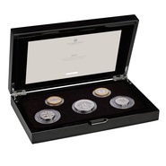 The 2023 United Kingdom Silver Proof Commemorative Coin Set Boxed