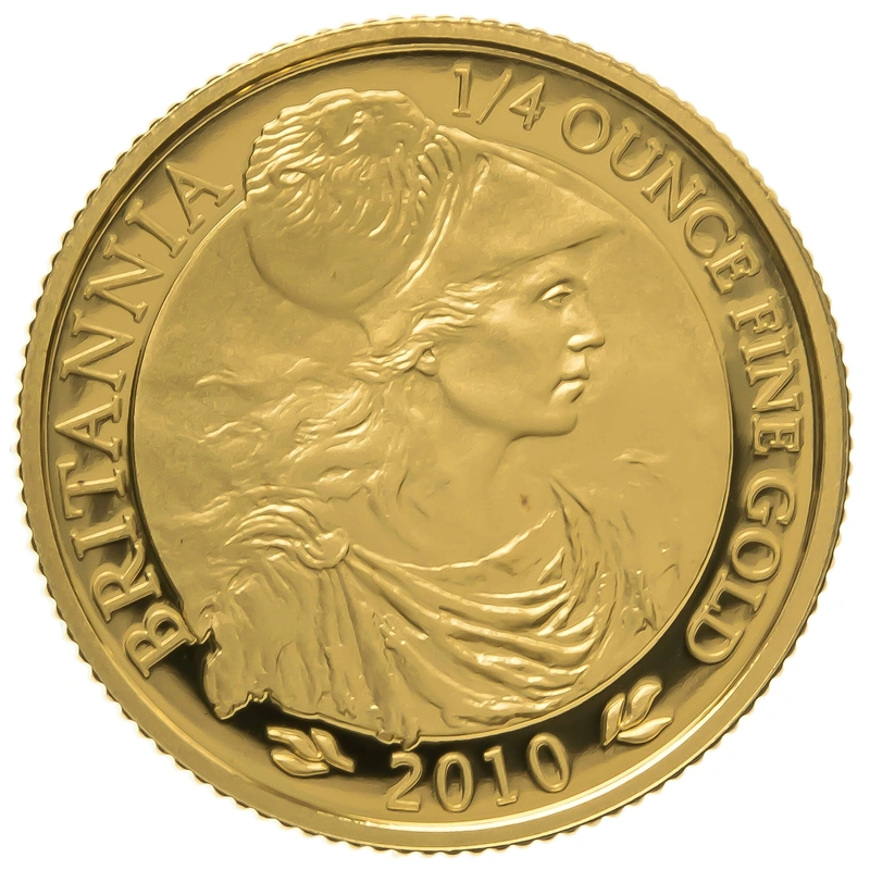 2010 Proof 1/4oz Gold Britannia Coin