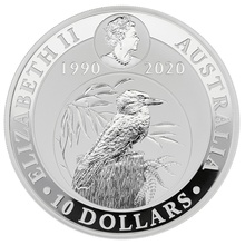 2020 10oz Silver Kookaburra