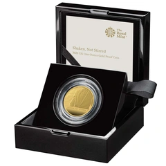 2020 Proof 1oz 007 James Bond Shaken Not Stirred Gold Coin Boxed