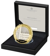 2023 £2 Piedfort Proof Ada Lovelace Silver Coin Boxed
