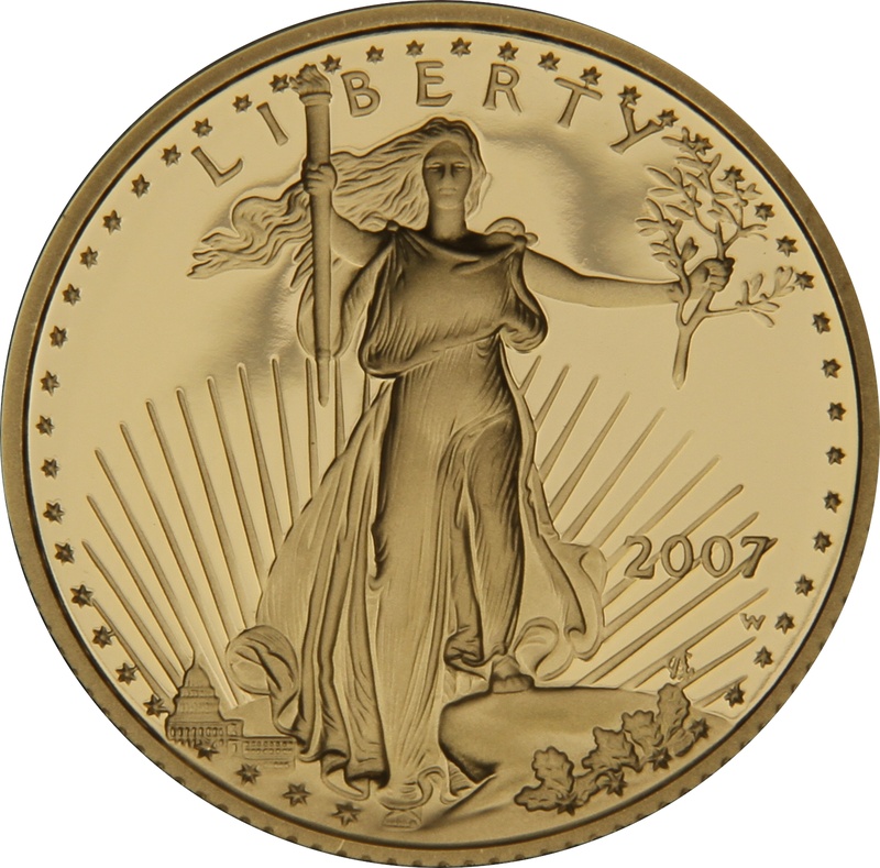 2007 Proof 1/4oz American Eagle Gold Coin
