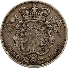 1820 Silver Half Crown Coin George IV