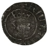 1377-99 Richard II Silver Halfpenny - Good Fine