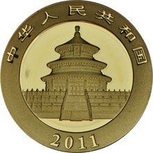 2011 1/4oz Chinese Panda Gold Coin