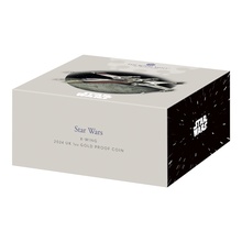 2024 1oz X-Wing Star Wars Proof Gold Coin Boxed