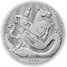 2024 George & the Dragon 1kg Silver Coin