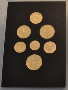 2008 UK Coinage Emblems Gold Proof Collection Boxed