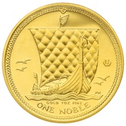2010 1oz Gold Isle of Man Noble