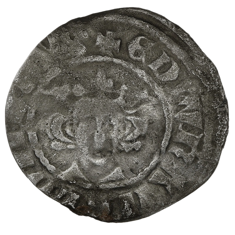 1279-1307 Edward I Silver Penny Durham Class 10ab
