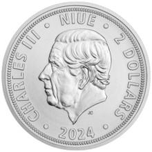 2024 1oz Czech Lion Silver Coin