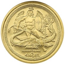 2012 Proof Isle of Man Angel Gold Coin 1/4oz