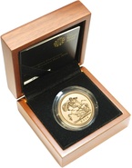 2014 - Gold £5 Brilliant Uncirculated Coin Boxed