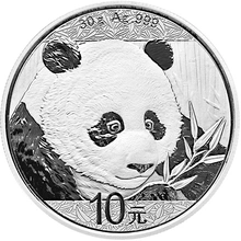 2018 30g Chinese Panda Silver Coin