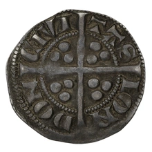 1307-1309 Edward II Silver Penny London Class 11a