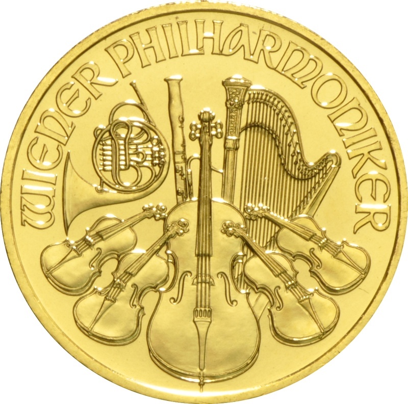 2015 1/4oz Austrian Gold Philharmonic Coin