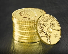 2016 Year of the Monkey Gold Coin 1oz Royal Mint Lunar Series