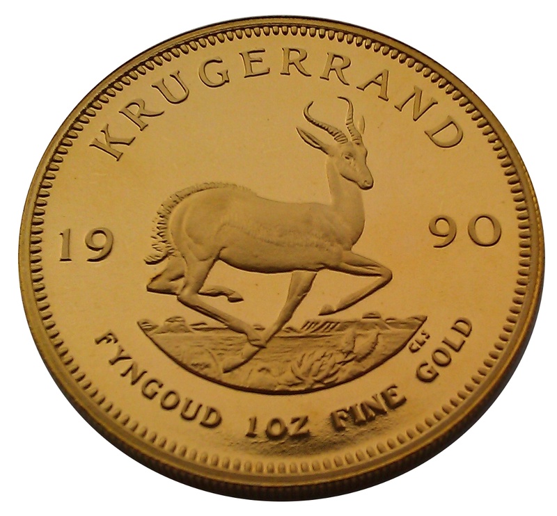 1990 Proof Krugerrand Gold Coin 1oz