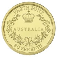 2016 Australian Proof Gold Sovereign Elizabeth II Old Head