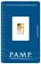 1g Gold Bar PAMP Rosa Minted