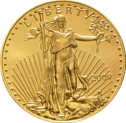 2009 American Eagle Gold Coin 1oz