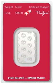 10g Silver Bar Argor-Heraeus