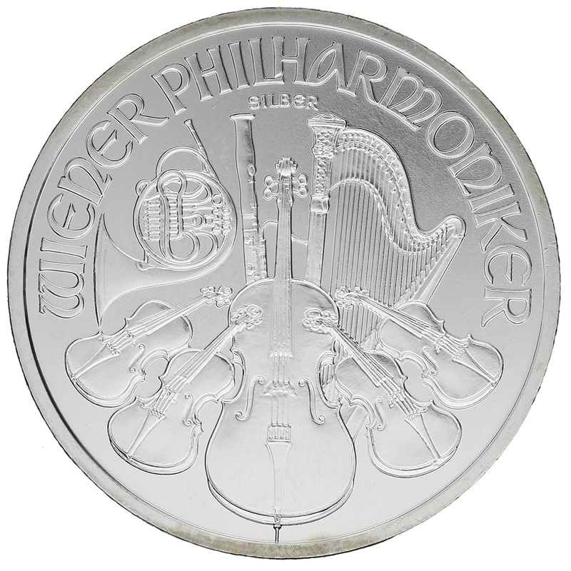 2011 Austrian Philharmonic Silver Coin 1oz