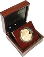2015 Proof Gold Crown £5 Coin 50th Anniversary of the Death of Sir Winston Churchill Boxed
