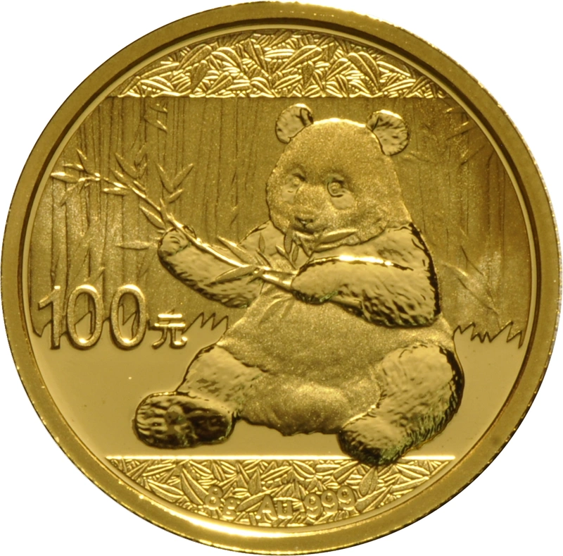 2017 8g Chinese Panda Gold Coin