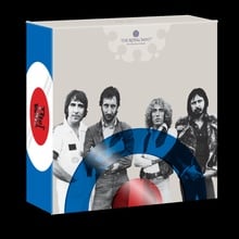 2021 Proof 5oz The Who Gold Coin Music Legends Boxed